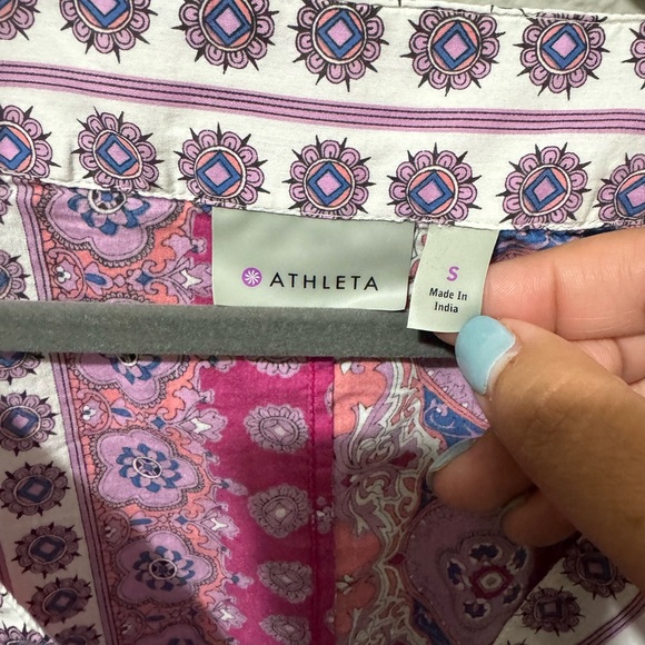 Athleta Nirvana Tunic Hot Pink Size small - Picture 4 of 7